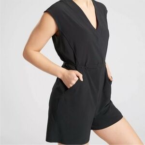 Marlow Athleta Black Sleeveless Jumpsuit